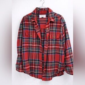 American Eagle Multicolor Plaid Shirt. Size Medium